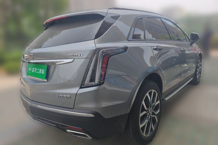 Used Cadillac XT5 2022 2.0T Four-Wheel Drive Luxury Version (Hummingbird Edition) Rear Right 45 Deg