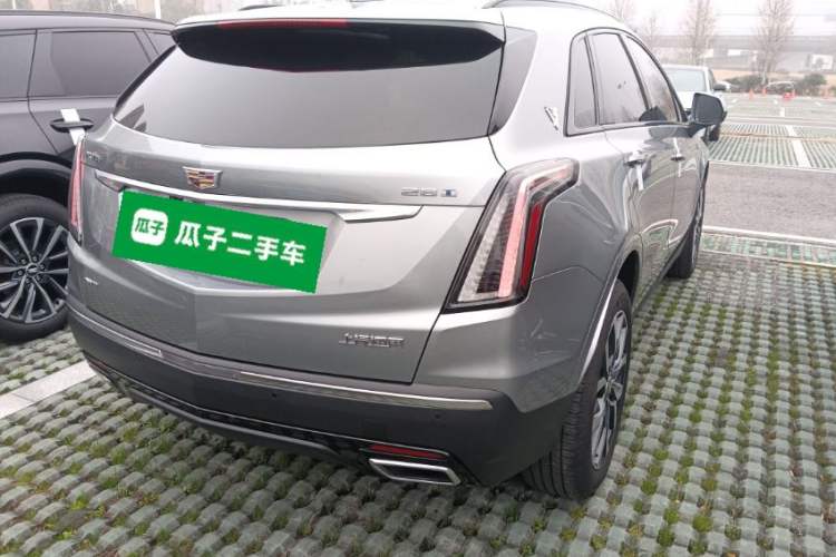Used Cadillac XT5 2022 2.0T Four-Wheel Drive Luxury Version (Hummingbird Edition) Rear Right 45 Deg