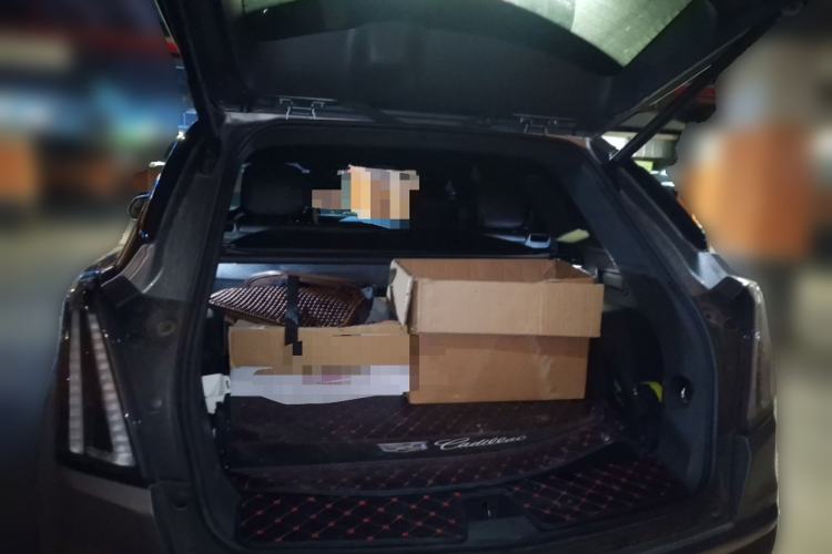 Used Cadillac XT5 2022 2.0T Four-Wheel Drive Luxury Version (Hummingbird Edition) Trunk