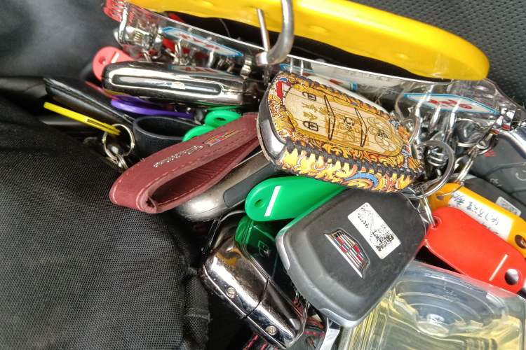 Used Cadillac XT5 2022 2.0T Four-Wheel Drive Luxury Version (Hummingbird Edition) Vehicle Key