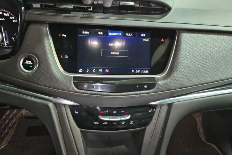 Used Cadillac XT5 2022 2.0T Two-Wheel Drive Luxury Version Audio And AC Panel