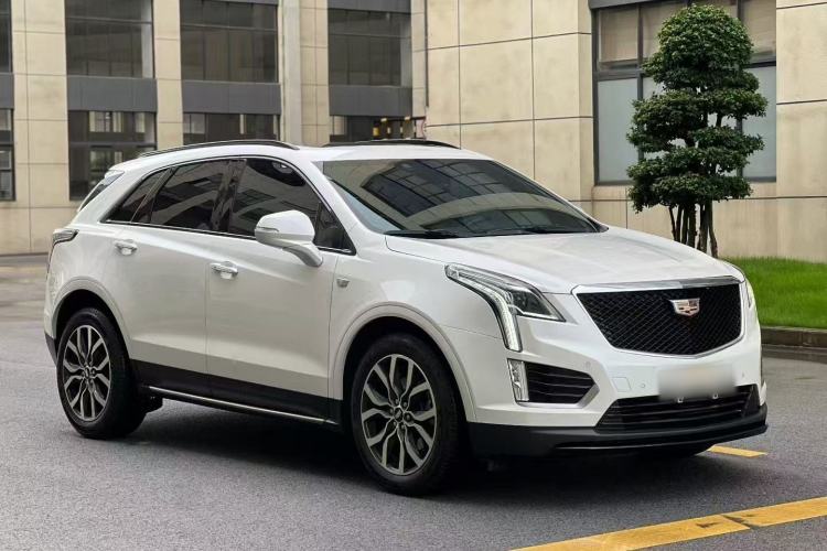 Used Cadillac XT5 2022 2.0T Four-Wheel Drive Premium Edition Front Right 45 Deg