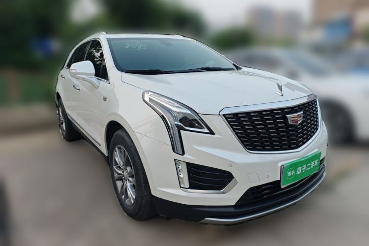 Used Cadillac XT5 2022 2.0T Four-Wheel Drive Luxury Version Front Right 45 Deg