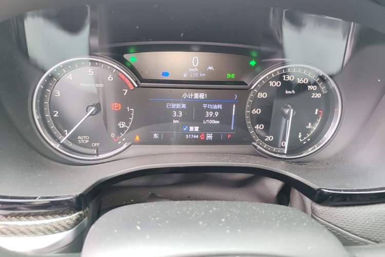 Used Cadillac XT5 2022 2.0T Four-Wheel Drive Luxury Version (Hummingbird Edition) Instrument Cluster
