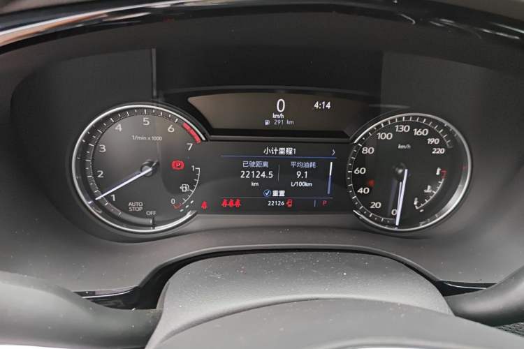 Used Cadillac XT5 2022 2.0T Two-Wheel Drive Luxury Version Instrument Cluster