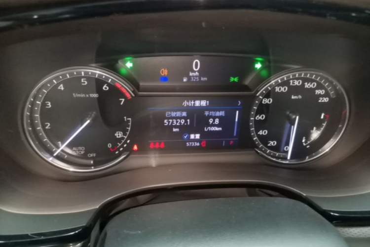 Used Cadillac XT5 2022 2.0T Two-Wheel Drive Luxury Version Instrument Cluster