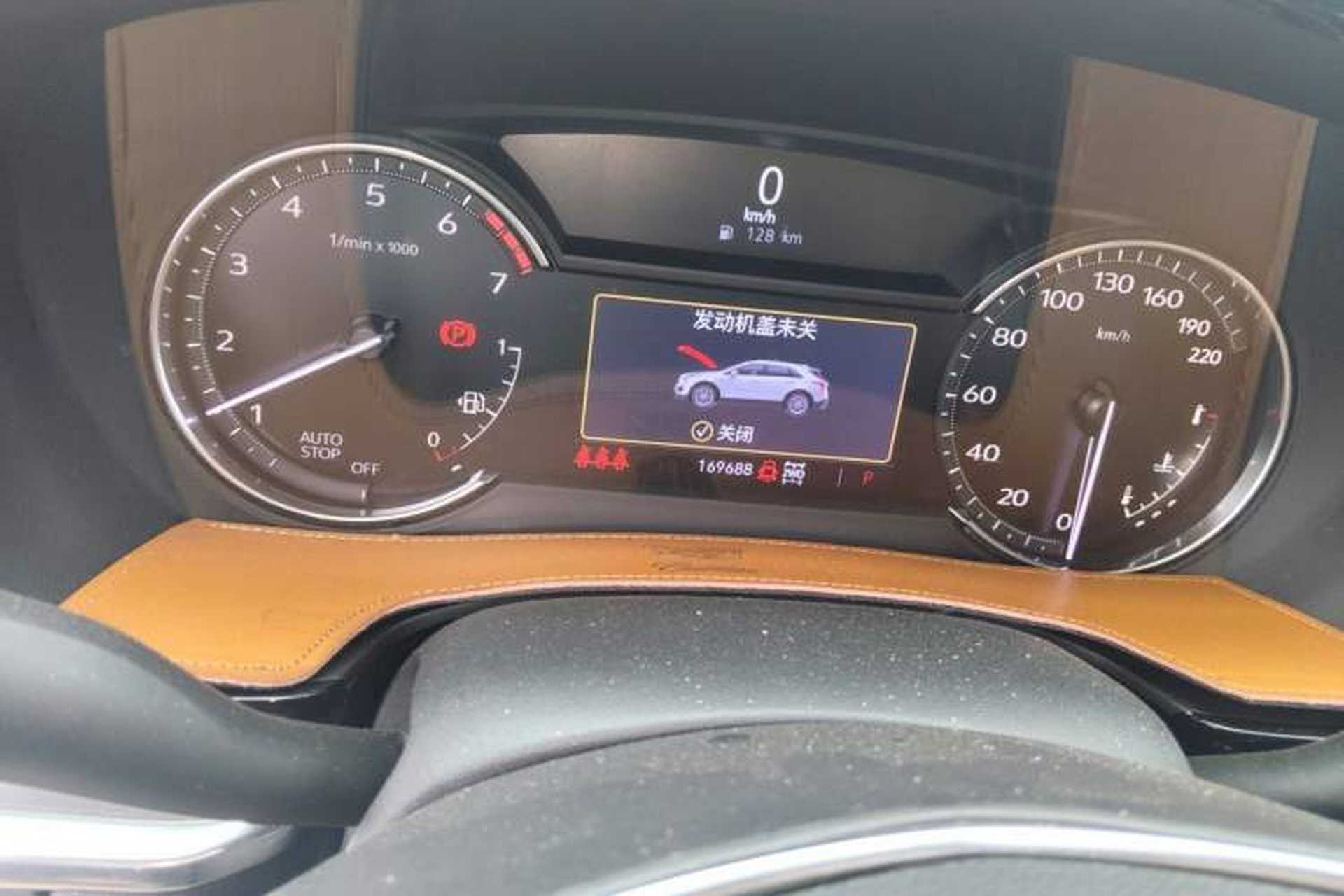 Used Cadillac XT5 2022 2.0T Four-Wheel Drive Luxury Version Instrument Cluster