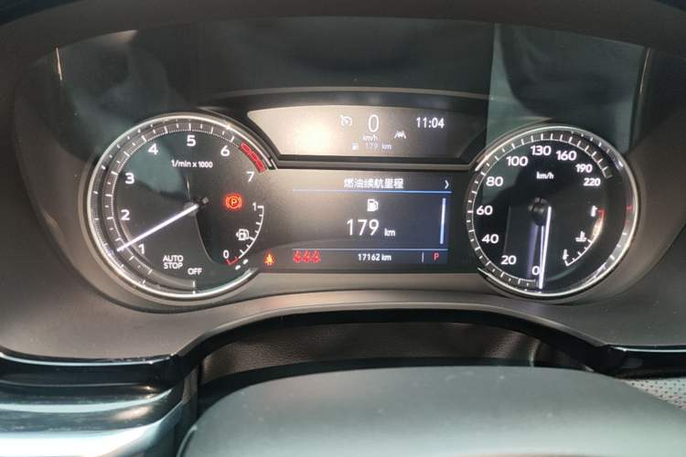 Used Cadillac XT5 2022 2.0T Two-Wheel Drive Luxury Version Instrument Cluster