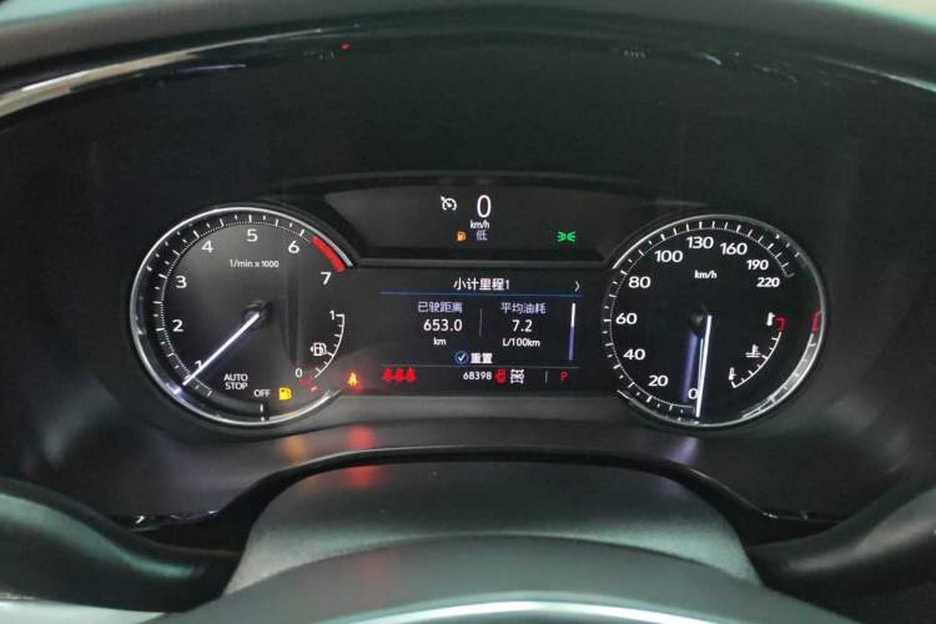 Used Cadillac XT5 2022 2.0T Four-Wheel Drive Luxury Version (Hummingbird Edition) Instrument Cluster