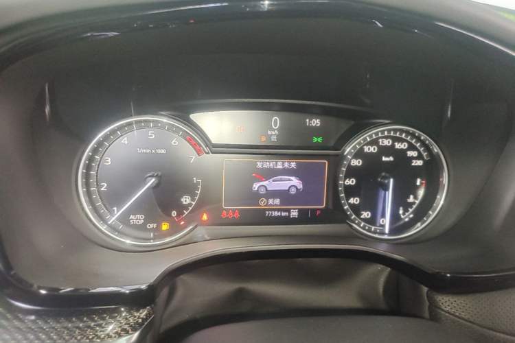 Used Cadillac XT5 2022 2.0T Four-Wheel Drive Luxury Version (Hummingbird Edition) Instrument Cluster