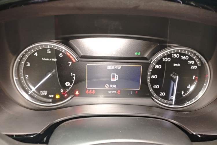 Used Cadillac XT5 2022 2.0T Two-Wheel Drive Luxury Version Instrument Cluster