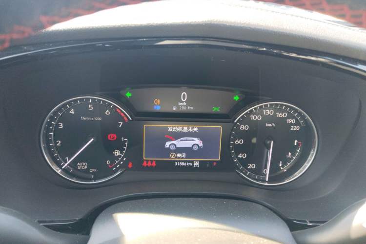 Used Cadillac XT5 2022 2.0T Four-Wheel Drive Luxury Version (Hummingbird Edition) Instrument Cluster