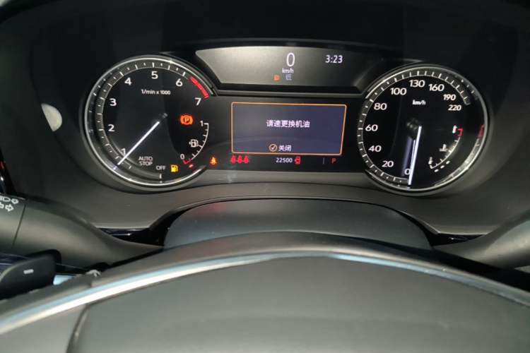 Used Cadillac XT5 2022 2.0T Two-Wheel Drive Luxury Version Instrument Cluster