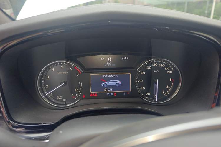 Used Cadillac XT5 2022 2.0T Two-Wheel Drive Luxury Version Instrument Cluster