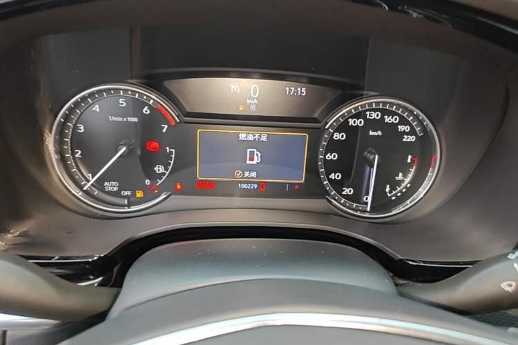 Used Cadillac XT5 2022 2.0T Two-Wheel Drive Luxury Version Instrument Cluster
