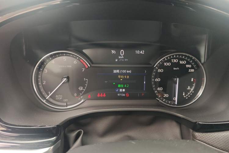 Used Cadillac XT5 2022 2.0T Two-Wheel Drive Luxury Version Instrument Cluster