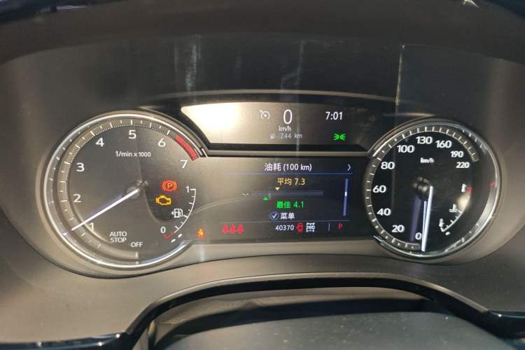 Used Cadillac XT5 2022 2.0T Four-Wheel Drive Luxury Version Instrument Cluster