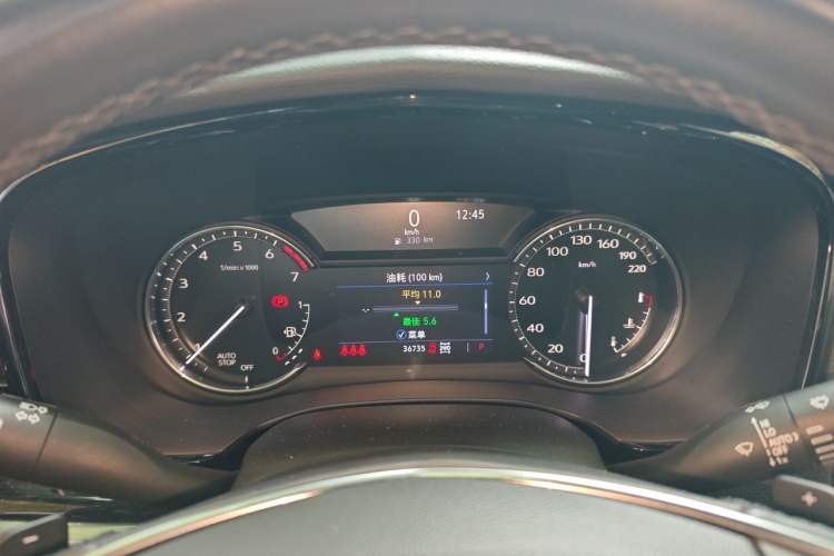 Used Cadillac XT5 2022 2.0T Four-Wheel Drive Luxury Version Instrument Cluster