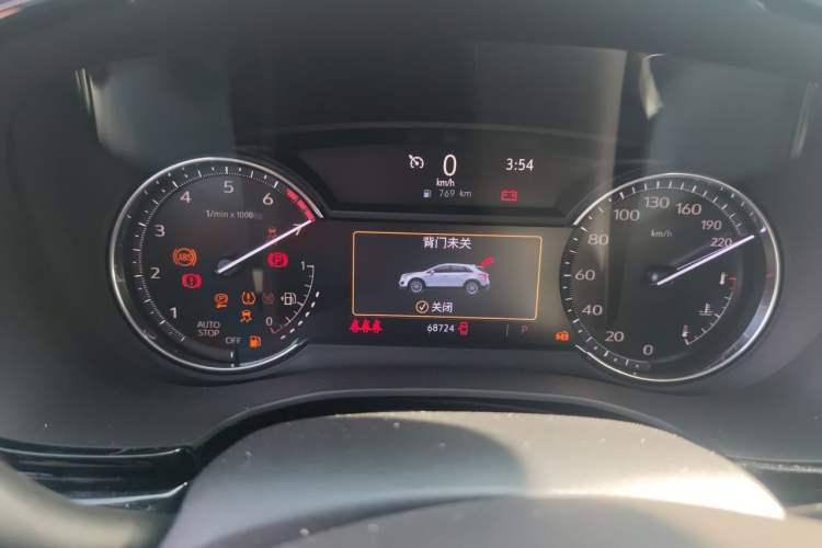 Used Cadillac XT5 2022 2.0T Four-Wheel Drive Luxury Version (Hummingbird Edition) Instrument Cluster
