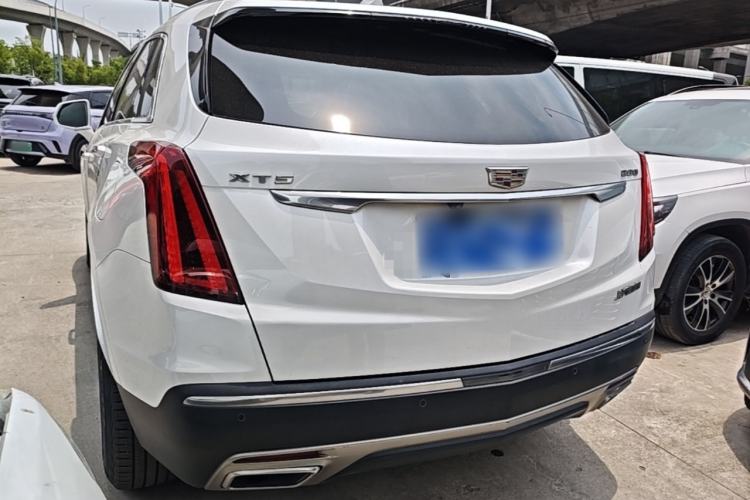Used Cadillac XT5 2022 2.0T Two-Wheel Drive Luxury Version Rear Left 45 Deg