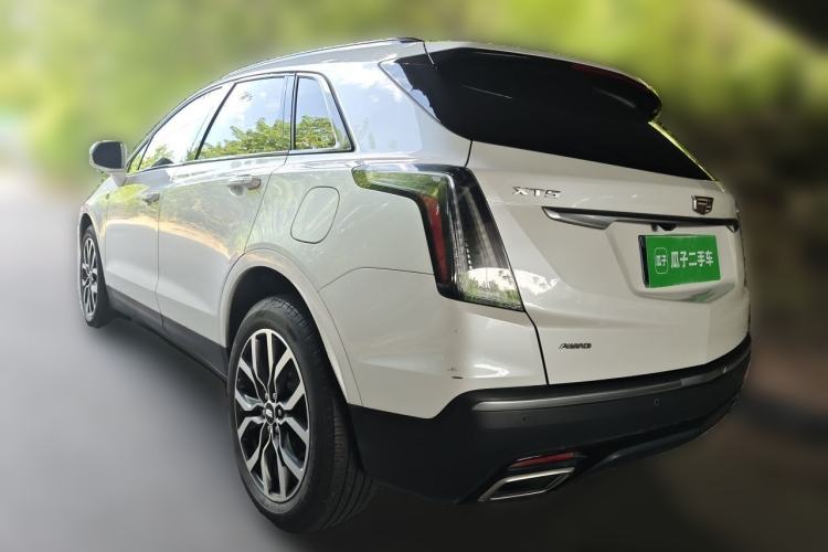 Used Cadillac XT5 2022 2.0T Four-Wheel Drive Luxury Version (Hummingbird Edition) Rear Left 45 Deg
