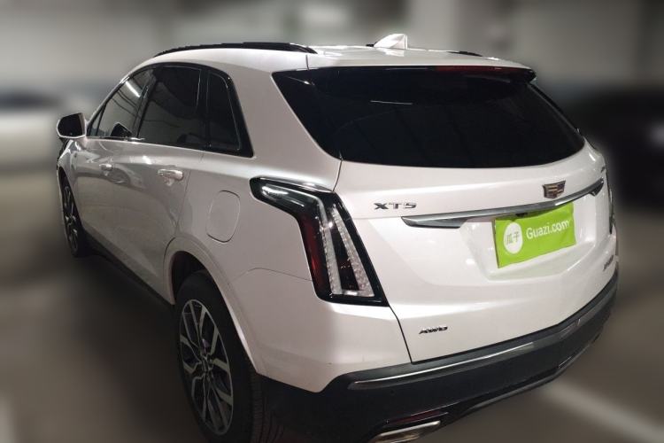 Used Cadillac XT5 2022 2.0T Four-Wheel Drive Luxury Version (Hummingbird Edition) Rear Left 45 Deg