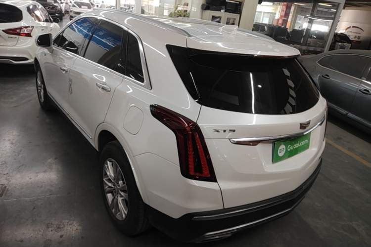 Used Cadillac XT5 2022 2.0T Two-Wheel Drive Luxury Version Rear Left 45 Deg