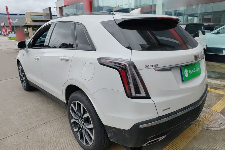Used Cadillac XT5 2022 2.0T Four-Wheel Drive Luxury Version (Hummingbird Edition) Rear Left 45 Deg