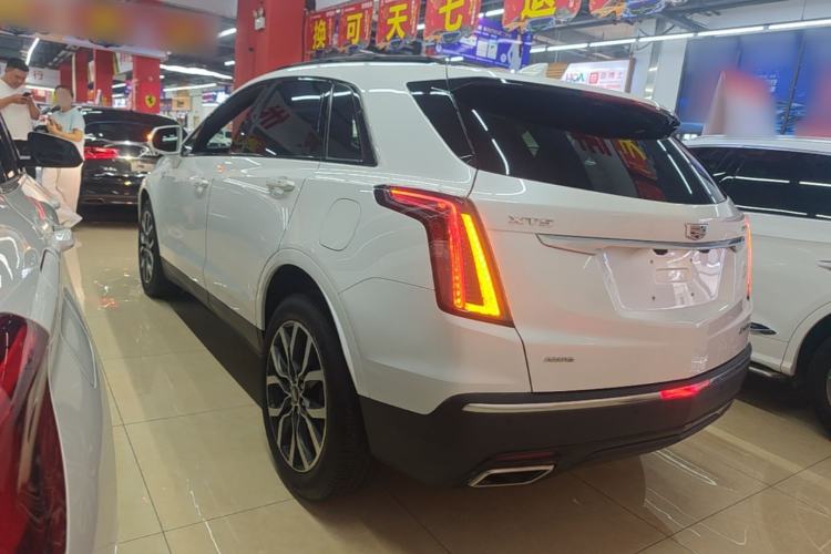 Used Cadillac XT5 2022 2.0T Four-Wheel Drive Luxury Version (Hummingbird Edition) Rear Left 45 Deg
