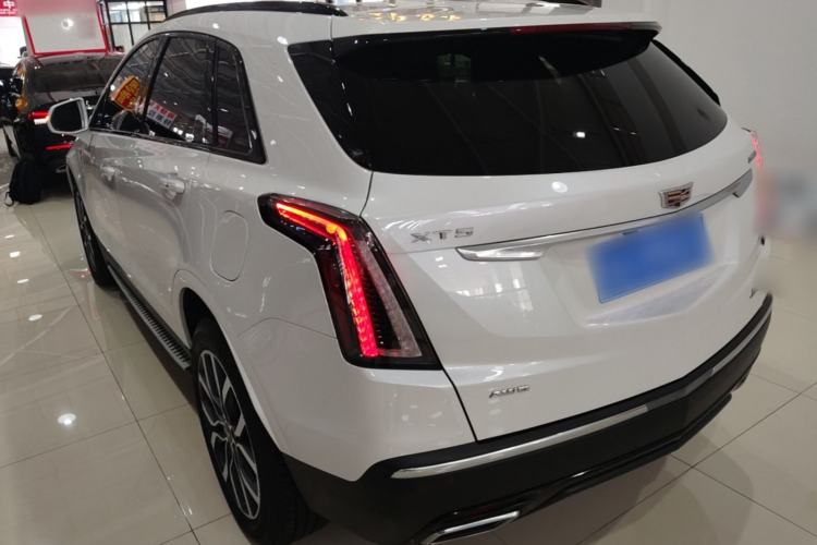 Used Cadillac XT5 2022 2.0T Four-Wheel Drive Luxury Version (Hummingbird Edition) Rear Left 45 Deg
