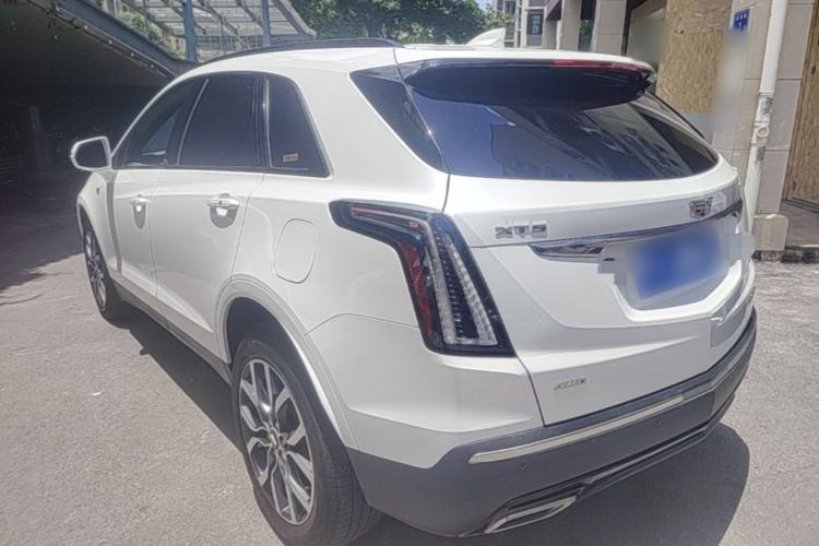 Used Cadillac XT5 2022 2.0T Four-Wheel Drive Luxury Version (Hummingbird Edition) Rear Left 45 Deg