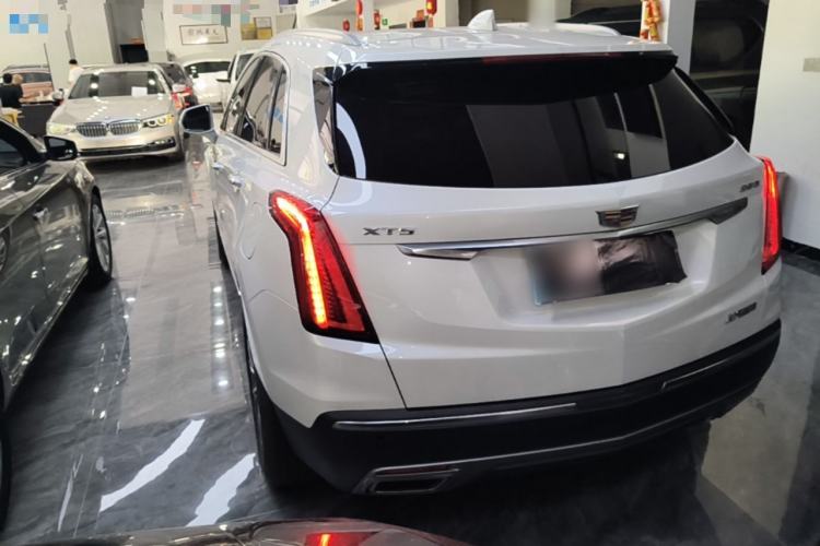 Used Cadillac XT5 2022 2.0T Two-Wheel Drive Luxury Version Rear Left 45 Deg