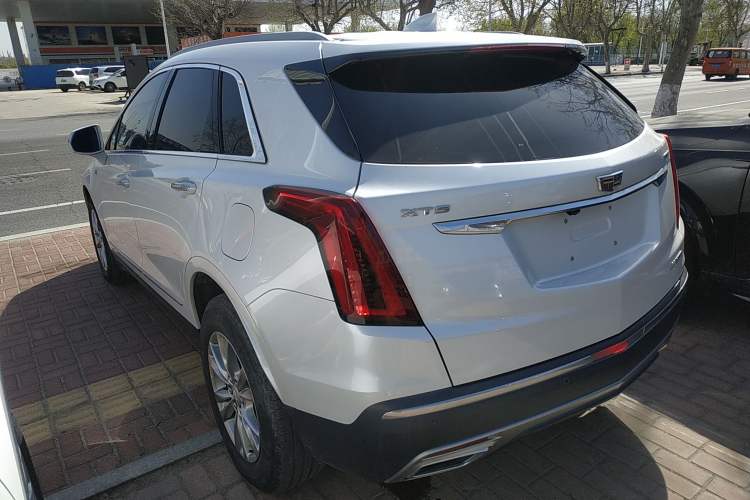 Used Cadillac XT5 2022 2.0T Two-Wheel Drive Luxury Version Rear Left 45 Deg