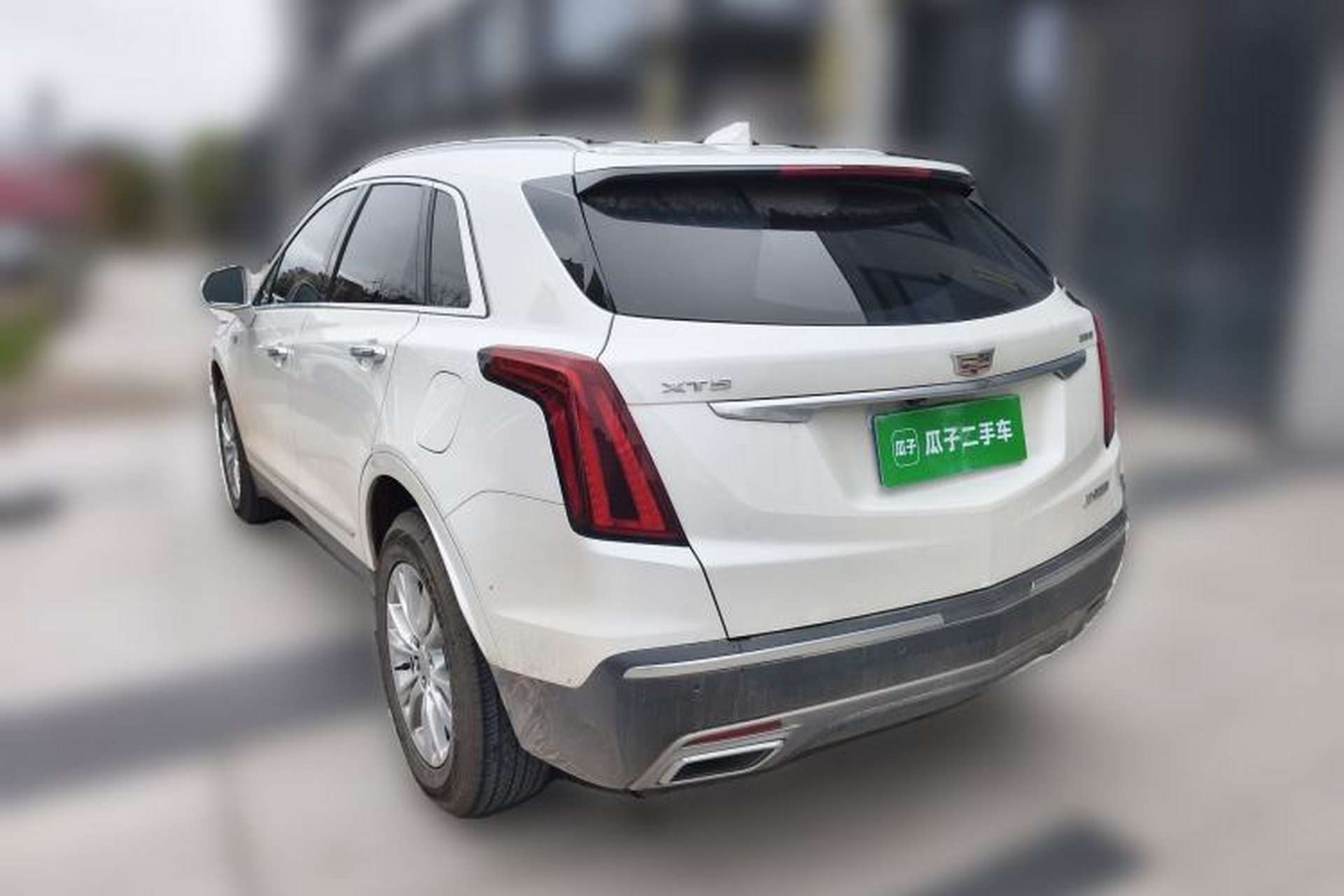 Used Cadillac XT5 2022 2.0T Two-Wheel Drive Luxury Version Rear Left 45 Deg