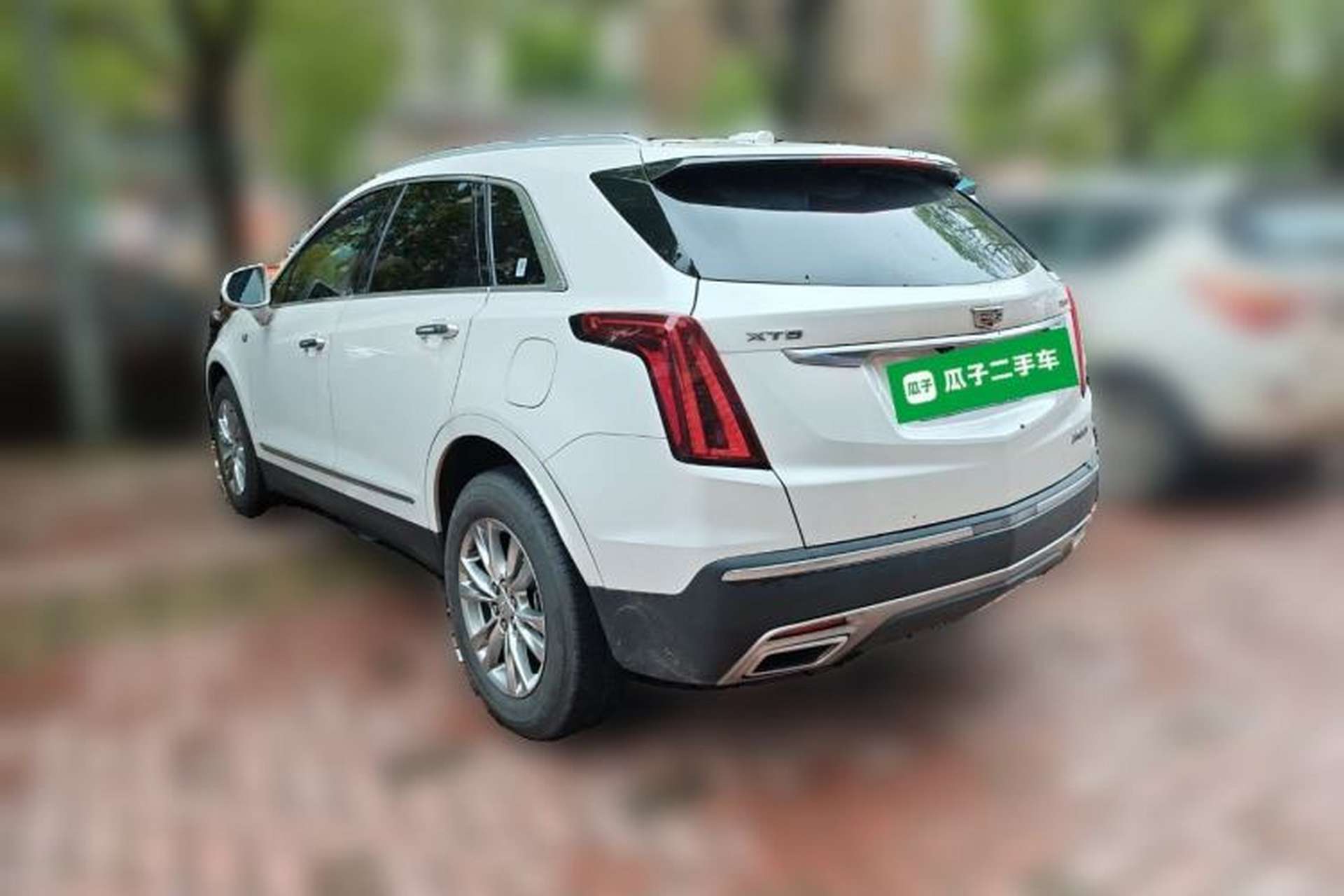 Used Cadillac XT5 2022 2.0T Two-Wheel Drive Luxury Version Rear Left 45 Deg
