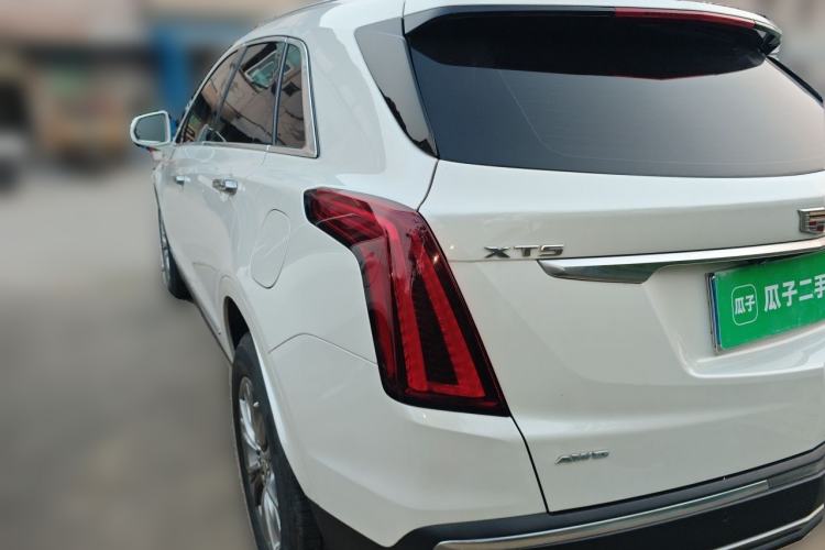 Used Cadillac XT5 2022 2.0T Four-Wheel Drive Luxury Version Rear Left 45 Deg