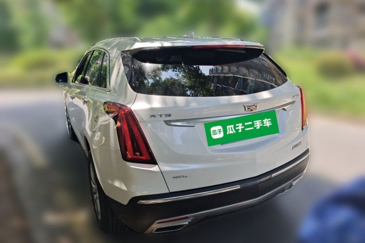 Used Cadillac XT5 2022 2.0T Four-Wheel Drive Luxury Version Rear Left 45 Deg