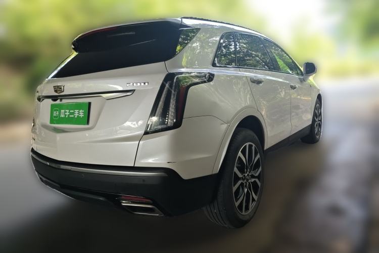 Used Cadillac XT5 2022 2.0T Four-Wheel Drive Luxury Version (Hummingbird Edition) Rear Right 45 Deg