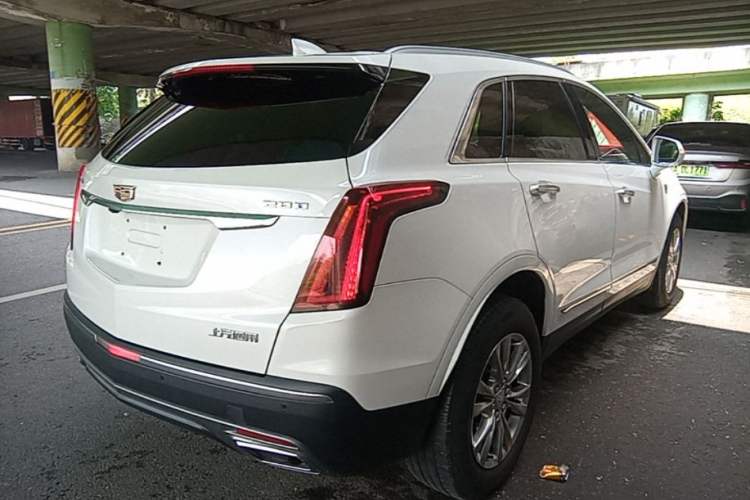 Used Cadillac XT5 2022 2.0T Two-Wheel Drive Luxury Version Rear Right 45 Deg