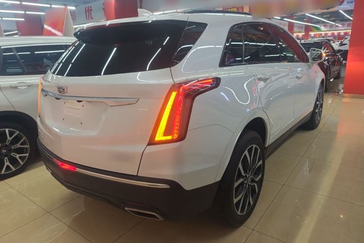 Used Cadillac XT5 2022 2.0T Four-Wheel Drive Luxury Version (Hummingbird Edition) Rear Right 45 Deg