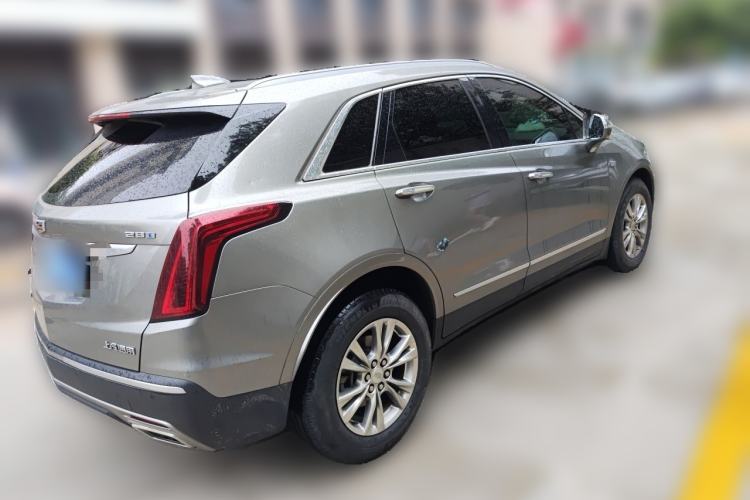 Used Cadillac XT5 2022 2.0T Two-Wheel Drive Luxury Version Rear Right 45 Deg