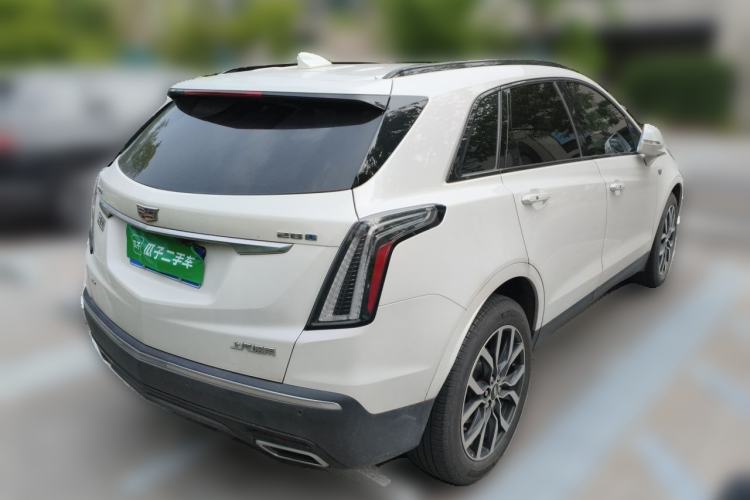 Used Cadillac XT5 2022 2.0T Four-Wheel Drive Luxury Version (Hummingbird Edition) Rear Right 45 Deg