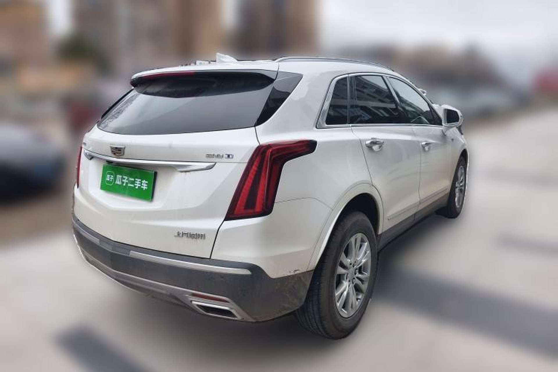 Used Cadillac XT5 2022 2.0T Two-Wheel Drive Luxury Version Rear Right 45 Deg