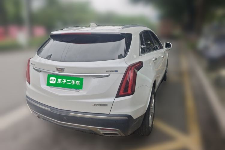 Used Cadillac XT5 2022 2.0T Two-Wheel Drive Luxury Version Rear Right 45 Deg