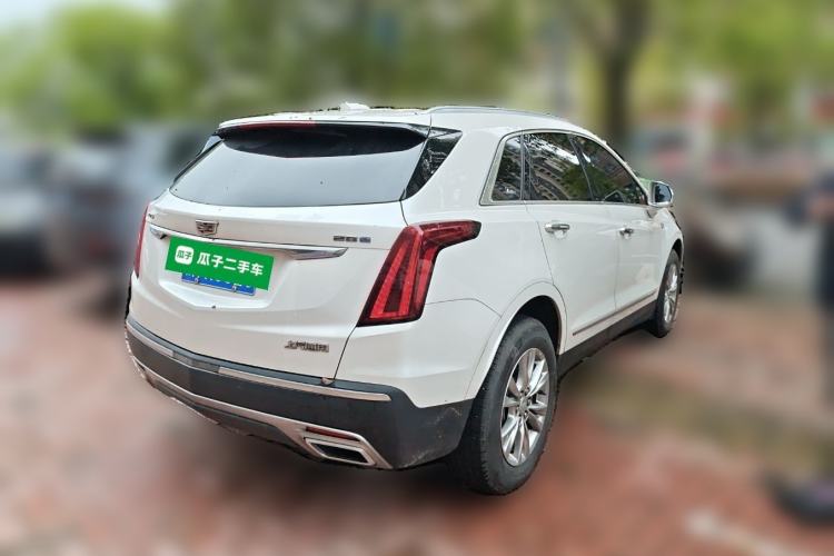 Used Cadillac XT5 2022 2.0T Two-Wheel Drive Luxury Version Rear Right 45 Deg