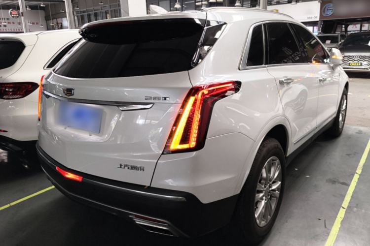 Used Cadillac XT5 2022 2.0T Two-Wheel Drive Luxury Version Rear Right 45 Deg
