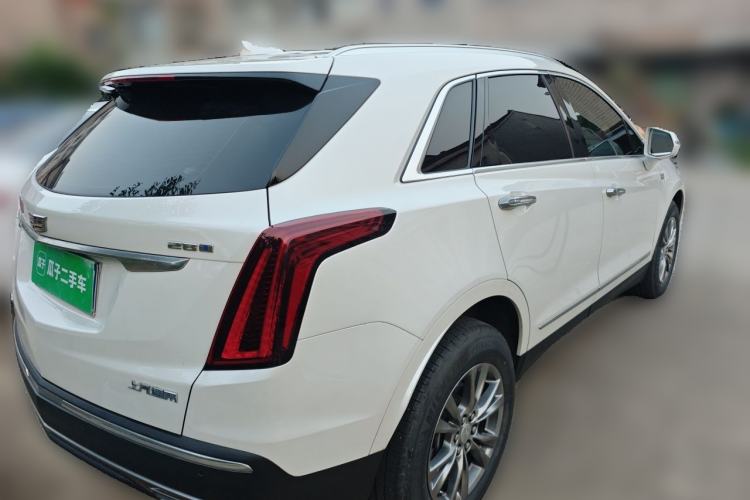 Used Cadillac XT5 2022 2.0T Four-Wheel Drive Luxury Version Rear Right 45 Deg