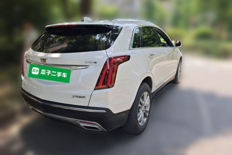 Used Cadillac XT5 2022 2.0T Four-Wheel Drive Luxury Version Rear Right 45 Deg
