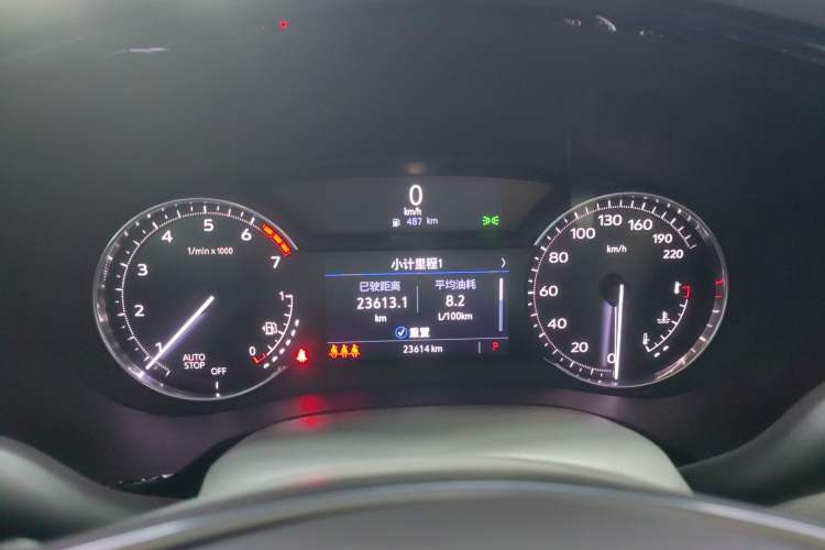 Used Cadillac XT5 2023 2.0T Two-Wheel-Drive Fashion Edition Instrument Cluster