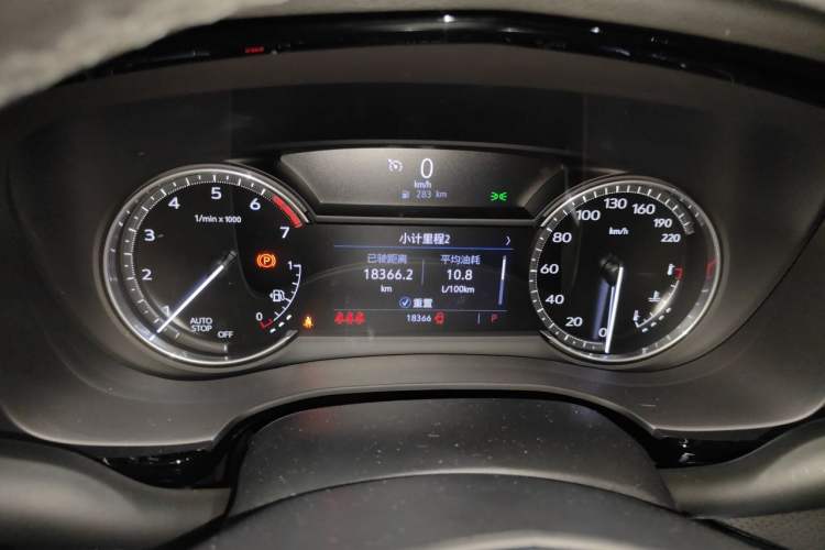 Used Cadillac XT5 2023 2.0T Two-Wheel-Drive Fashion Edition Instrument Cluster